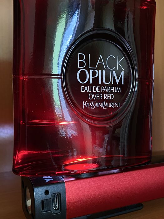 Ціна за 2. Залишки у флаконі. Black Opium та Black Opium Over Red. YSL
