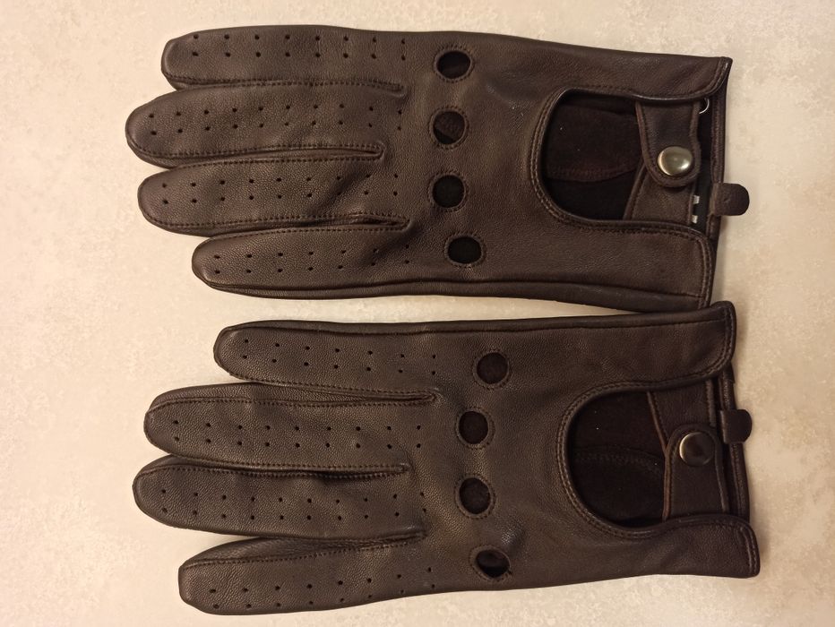 Rękawiczki Napo Gloves model napoDrive Brązowe , skóra