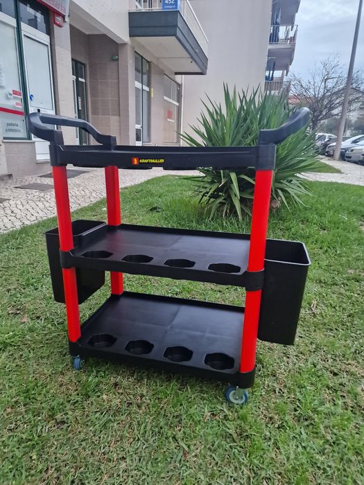 carrinho 3 com prateieiras novo