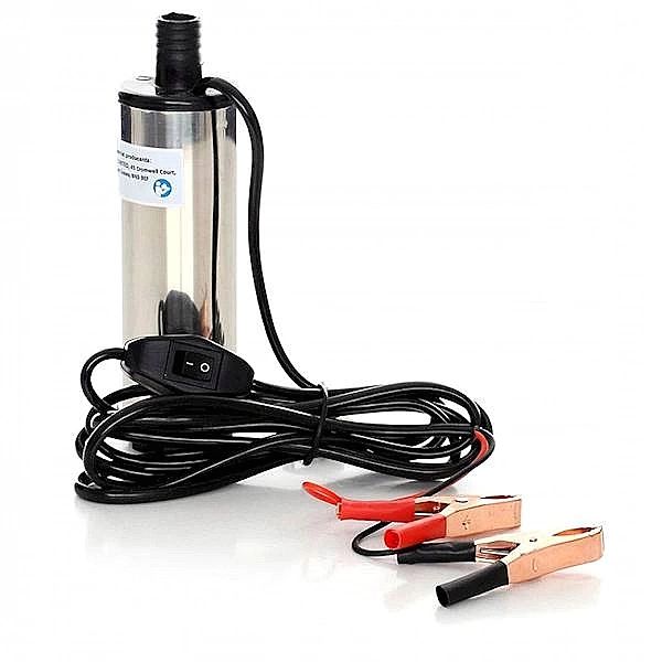 Pompa, Pompka Do Spuszczania Paliwa Ropy Oleju 12V 1,5A + Adapter 230V
