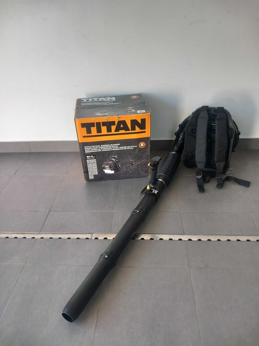 Profesjonalna dmuchawa spalinowa plecakowa Titan mocna jak nowa !!