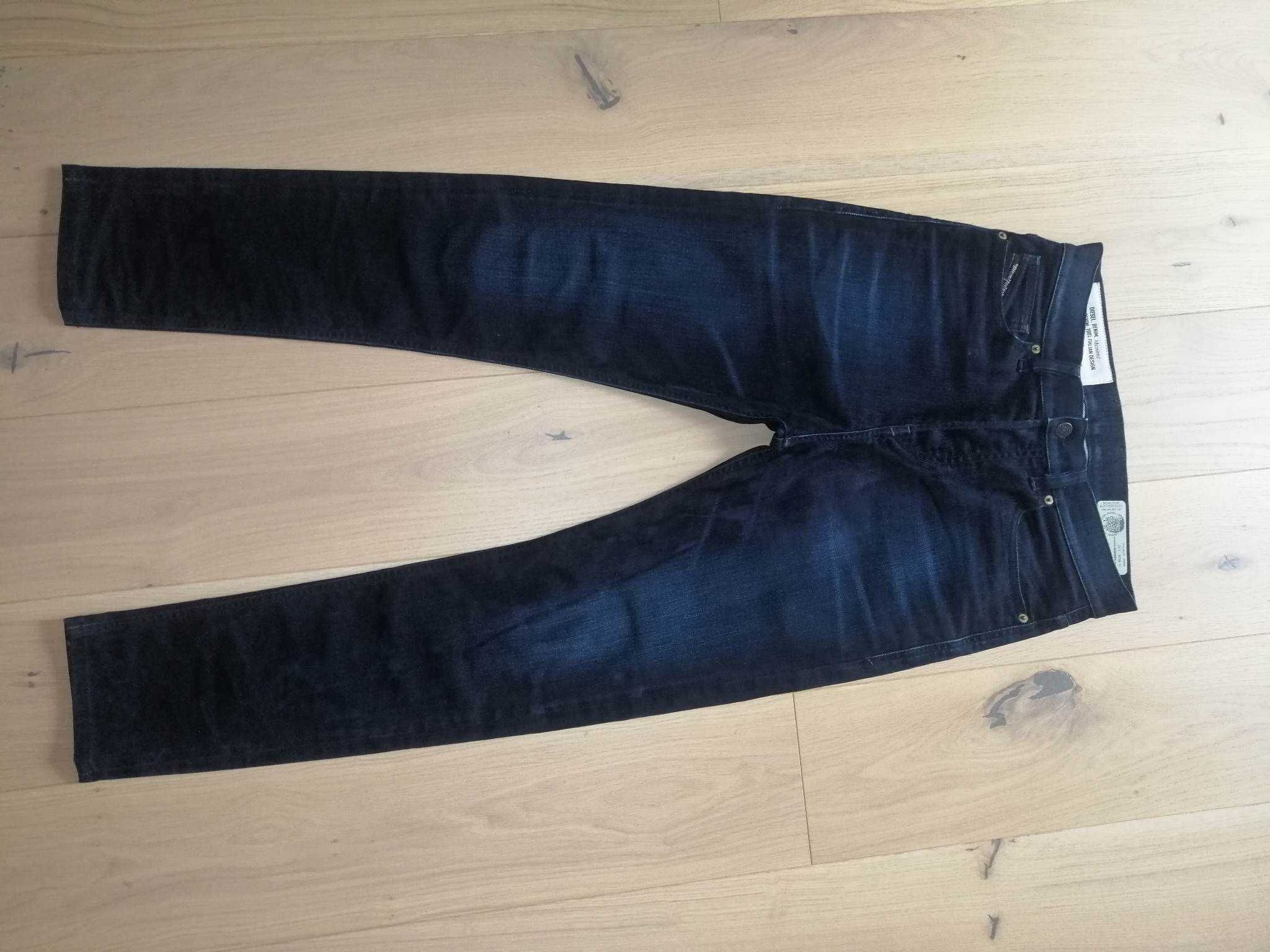 Spodnie jeans Diesel D-VIDER, rozmiar 28-32 (M)