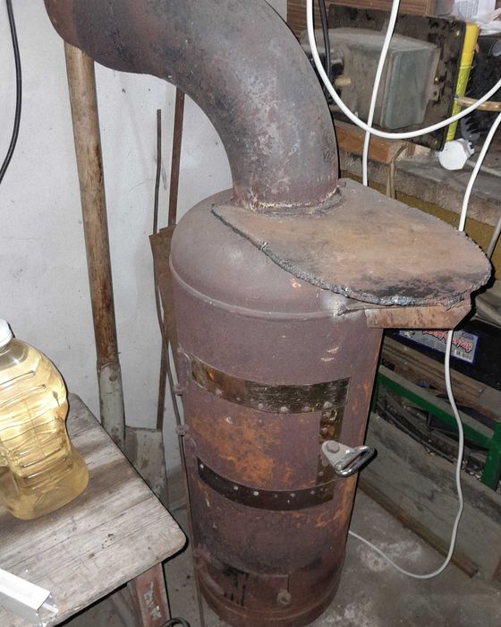 Продам буржуйку б/у