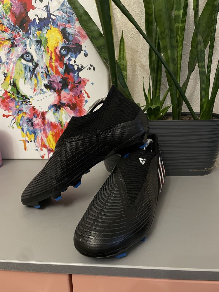 Adidas Predator мужские бутсы/шиповки футбольные 41 размер