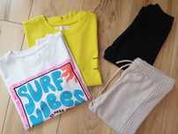 Zestaw T-shirt legginsy Zara mokida coccodrillo 140