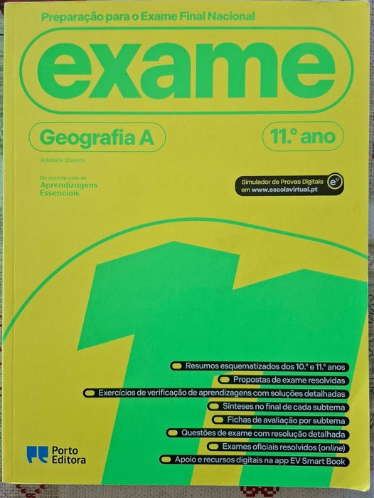 Livros Escolares 10° 11° Ano Exame