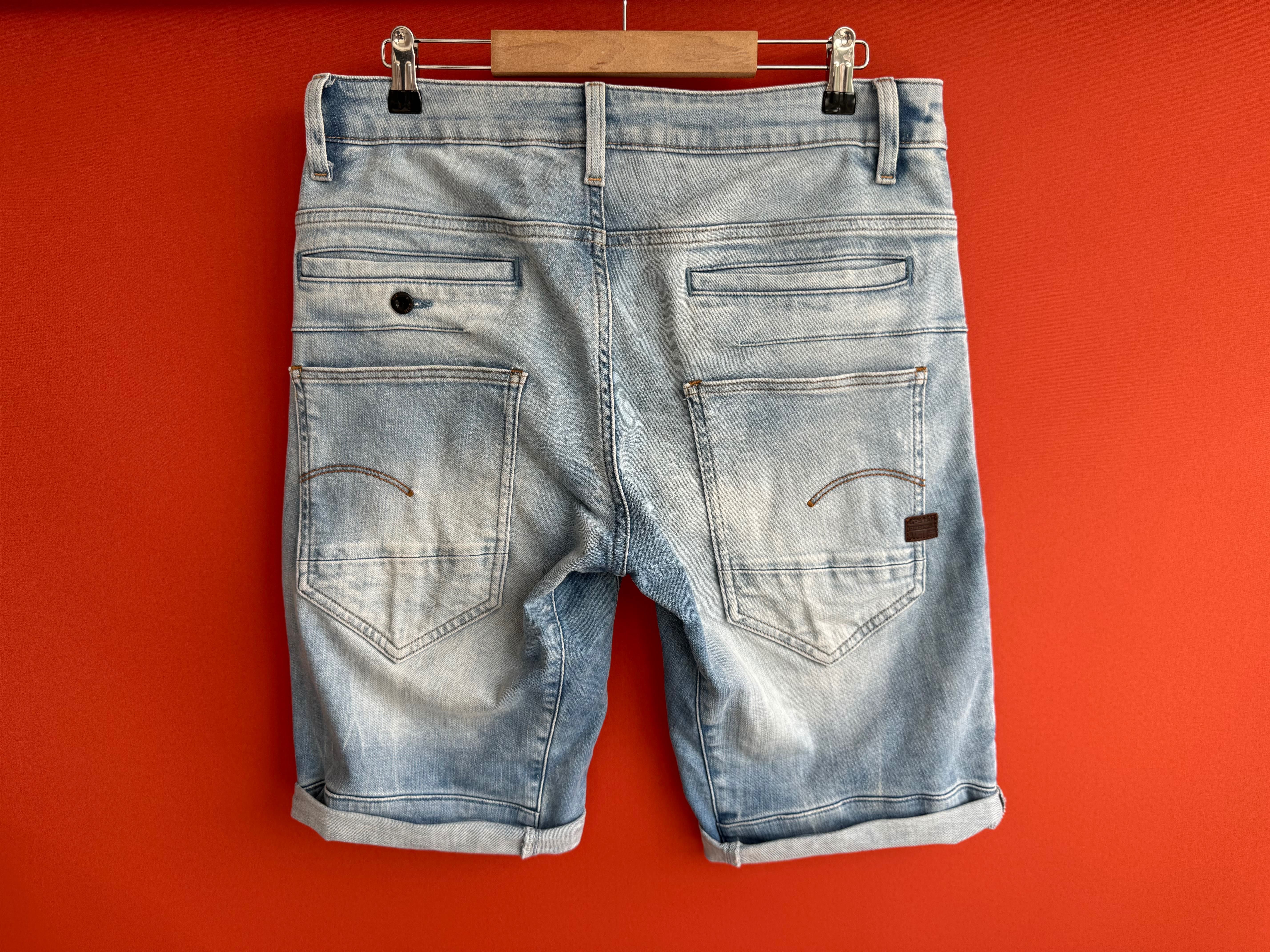 G-Star Raw D-Staq Оригінал чоловічі джинсові шорти розмір 32 33
