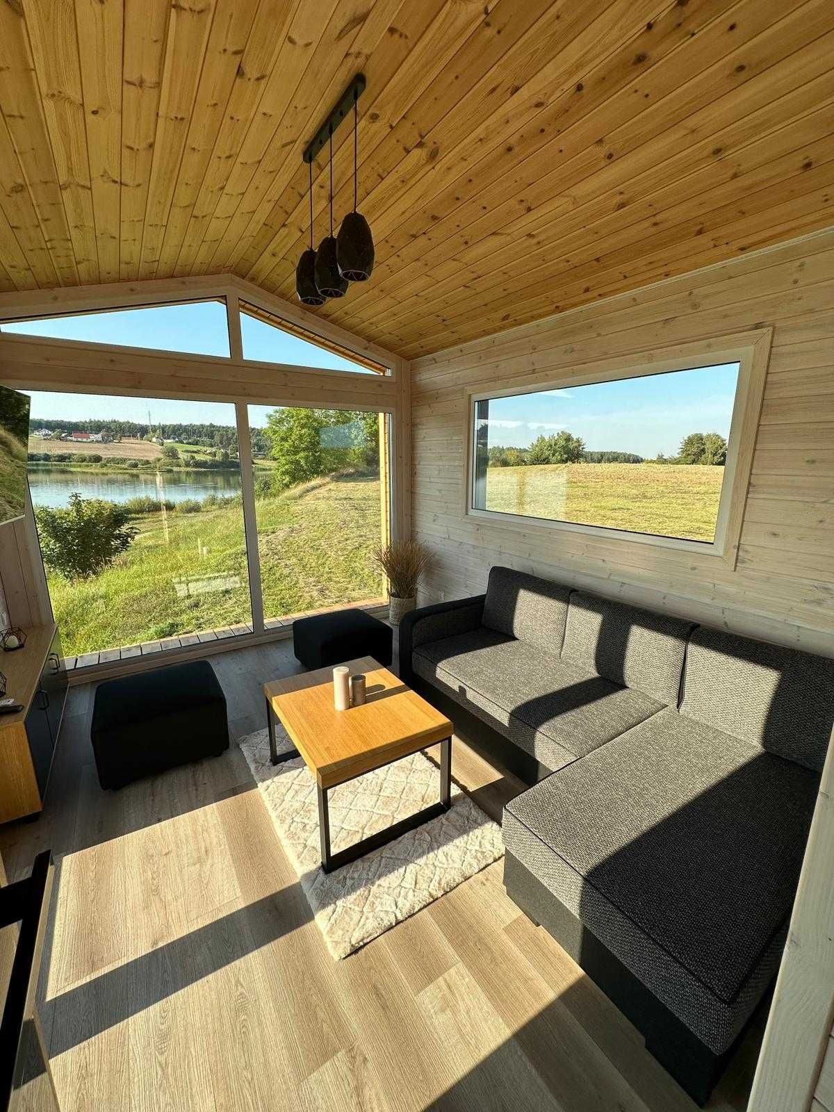Nowy Domek mobilny 44m² całoroczny holenderski na kołach