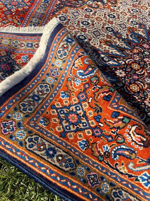 Dywan Perski R. Tkany kaszmirowy + jedwab Iran Moud 220x200 gal.17 tyś