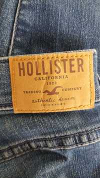 Hollister Jeansy skinny z wysokim stanem z przetarciami r. XXS