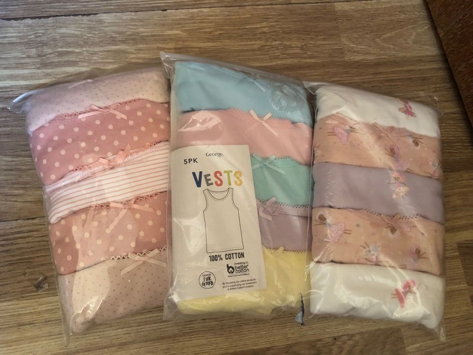 Новые майки George девочка поштучно 1 2 3 4 5 6 7 8 9 10