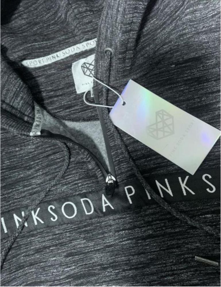 Худі тепле pink soda sport