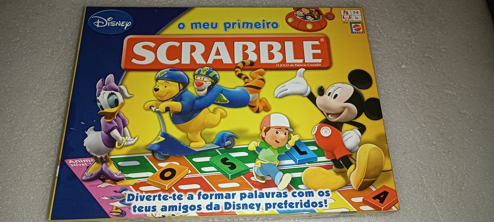 O meu primeiro jogo Scrabble da Disney