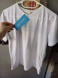 Bluzka tshirt lila lou s/m guess