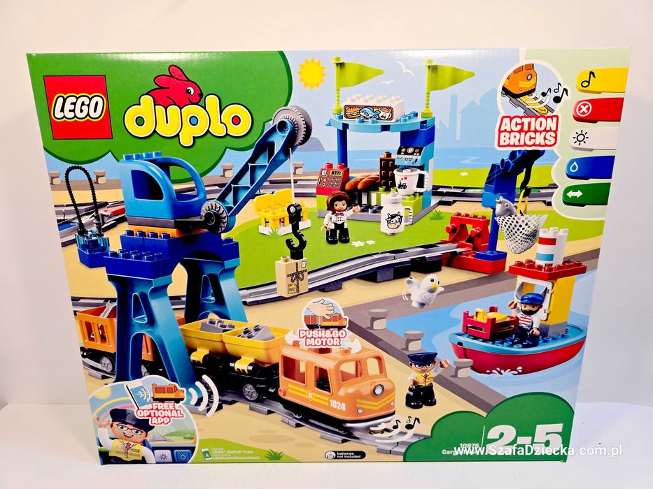 LEGO DUPLO - Pociąg towarowy 10875