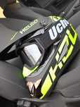 Kask na Cross Quad Rower Hulajnogę+ gogle