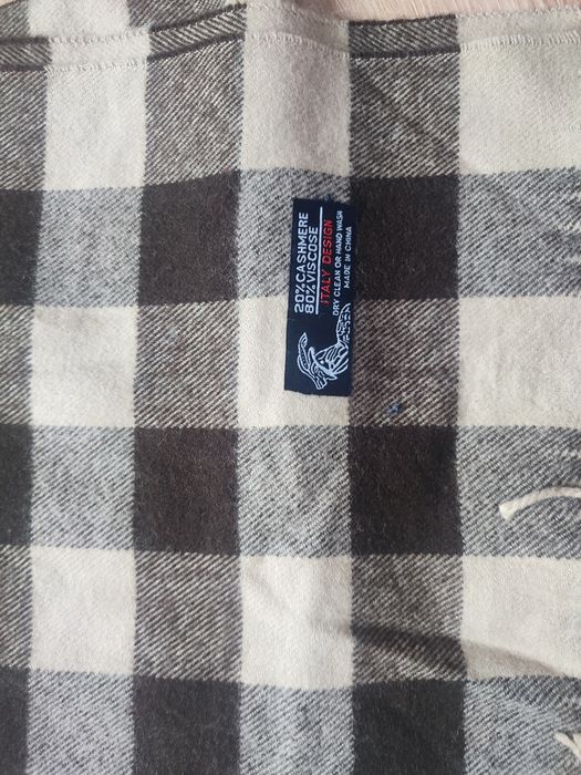 Szalik z wiskoza i kaszmirem Italy design