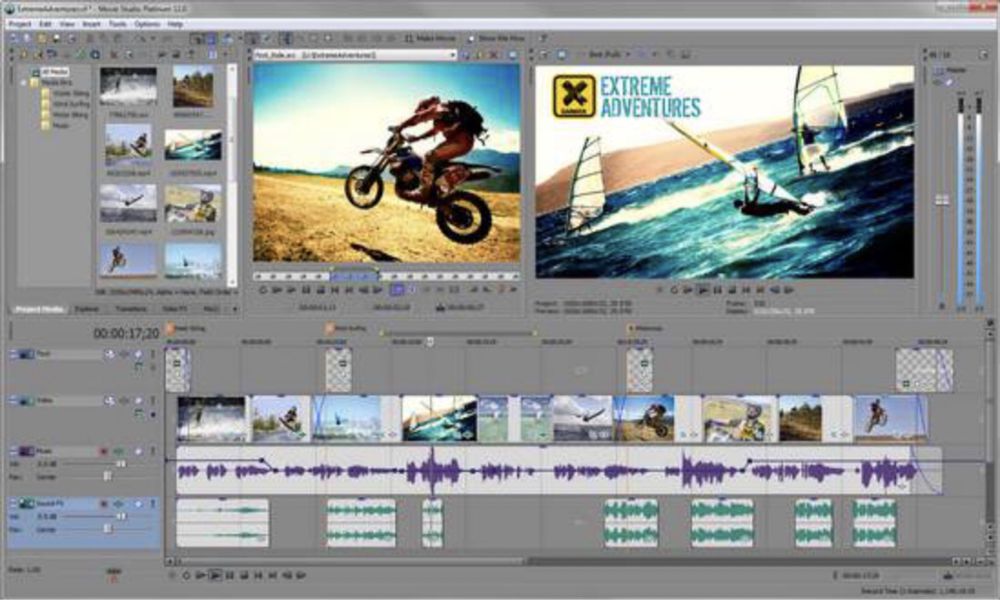 Sony Movie Studio Platinum Suite 12 program do video