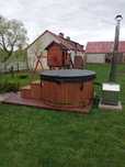 Wynajmę dom z bania - jacuzzi, sauna,altanka, stawem, domek apiterapii