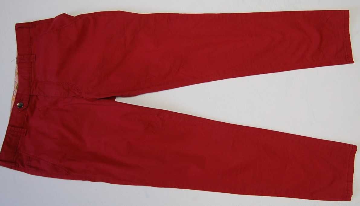 MEYER MODERN COMFORT W29 L30 pas 82 spodnie męskie chino z elastanem