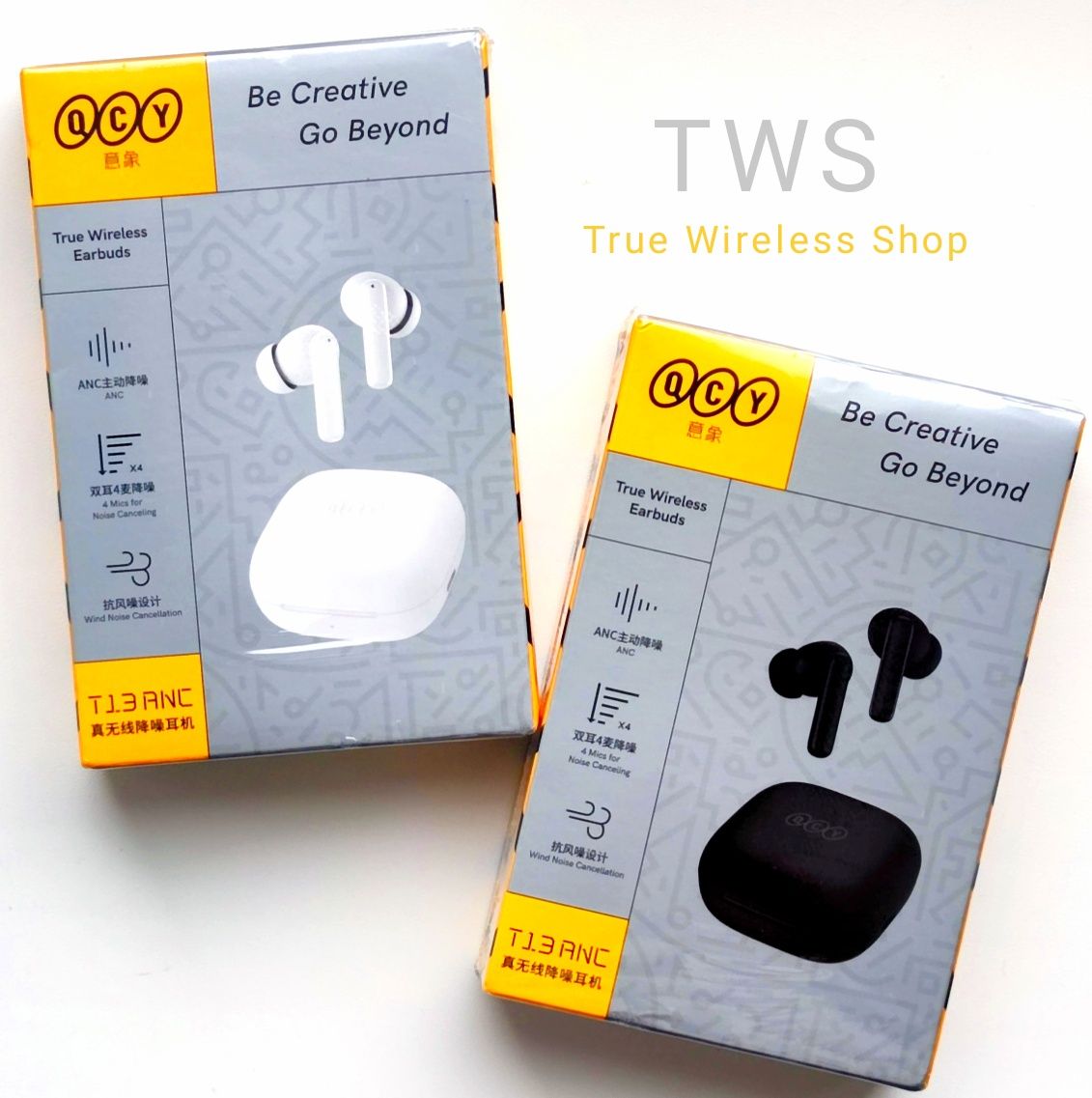 Оригінальні бездротові TWS навушники QCY T13 ANC