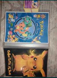 Album A4 na karty pokemon oraz 100 nowych kart pokemon Pikachu Ash