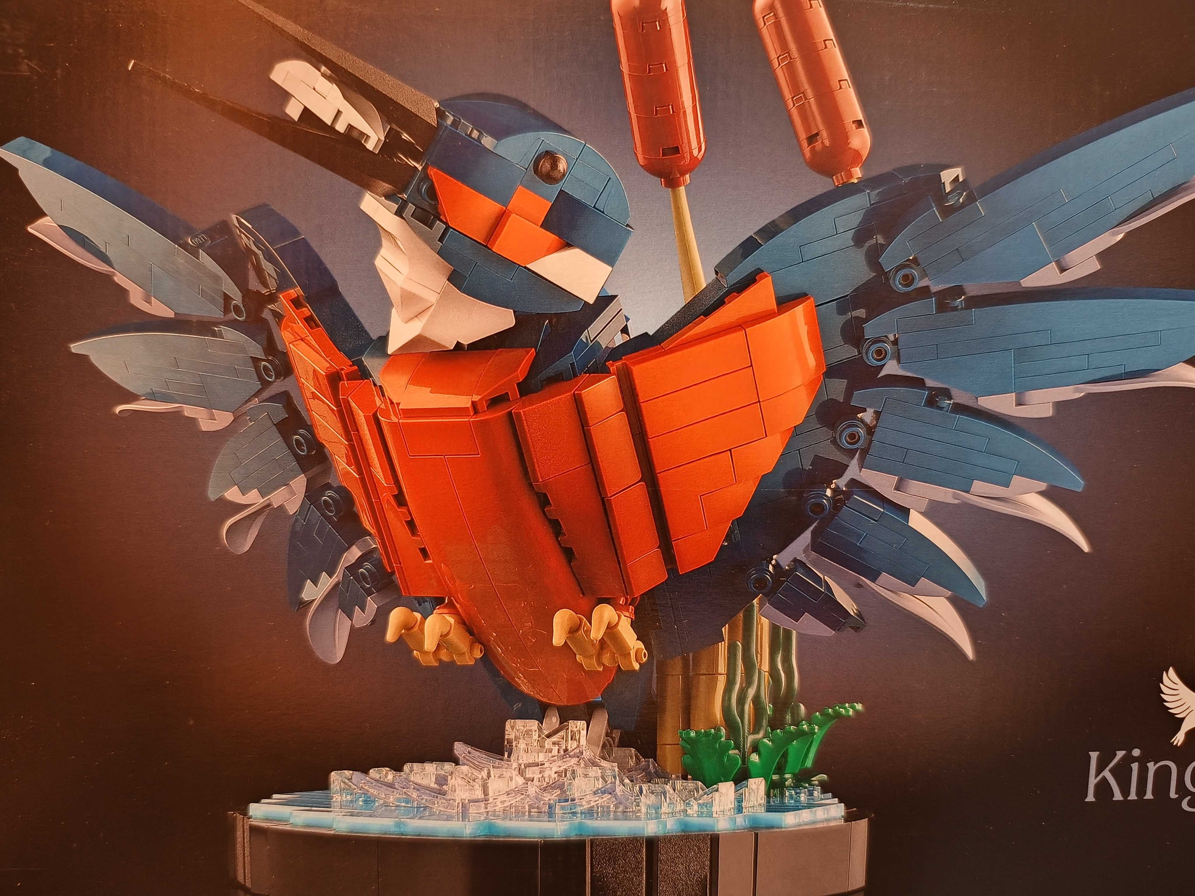 Zimorodek 10331 Kingfisher Bird Klocki Lego Icons Nowy