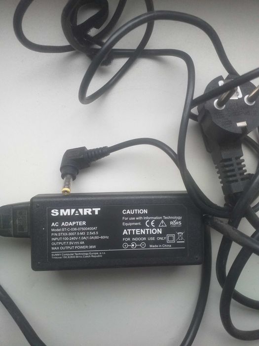 блок питания . зарядка  7.5 вольт /4А/ 36W .