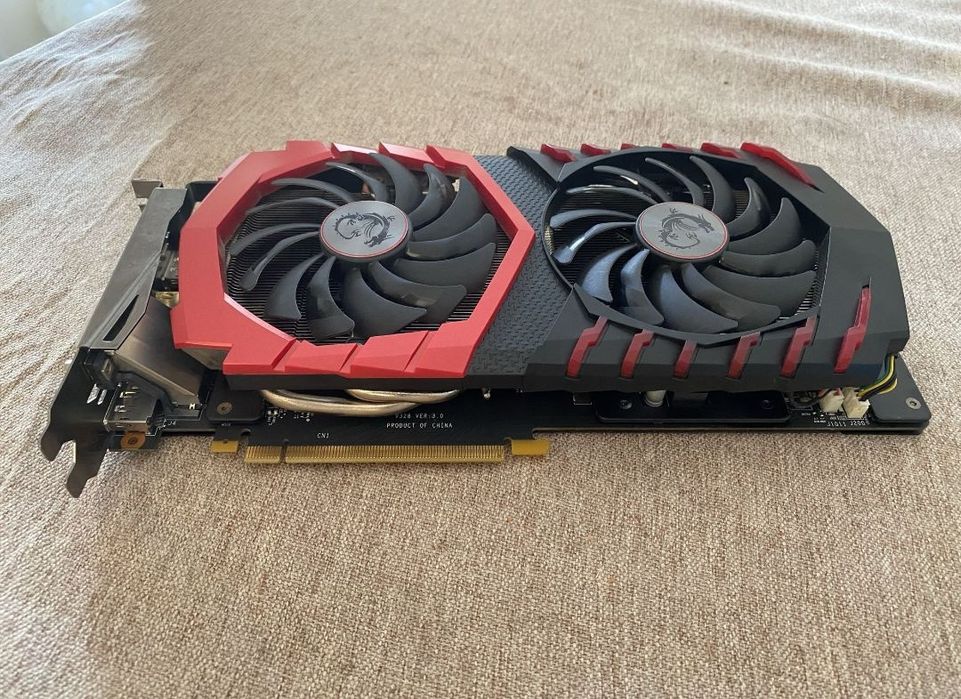 Karta graficzna MSI GeForce GTX 1060 Gaming X 6GB