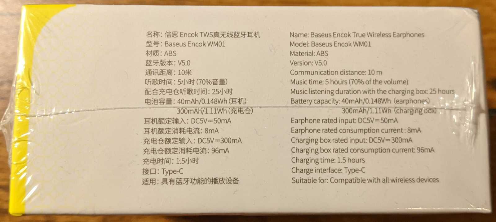 Бездротові навушники гарнітура Awei T12 Lenovo XT91 Baseus WM01