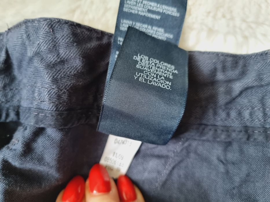 Tommy Hilfiger - spodnie materiałowe  CZYTAJ OPIS.  Pas 98cm