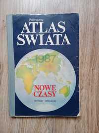 Polityczny Atlas Świata 1987 Nowe Czasy Wydanie Specjalne.