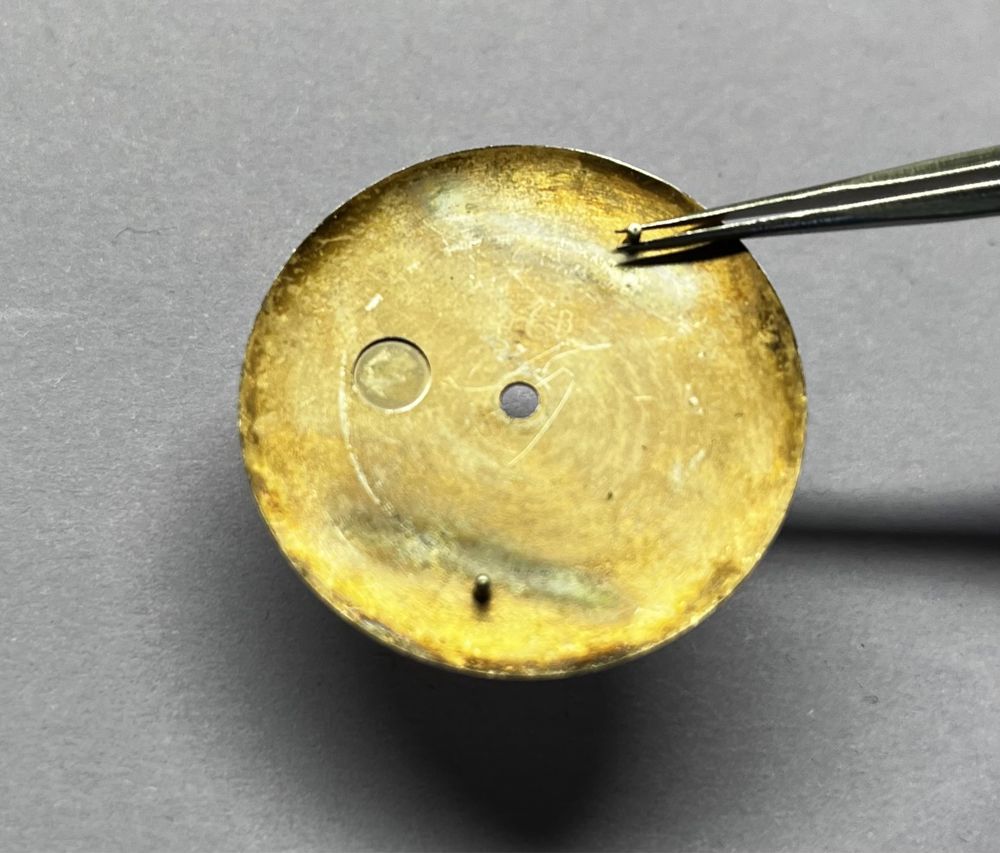 Oryginalna tarcza Omega cal.601