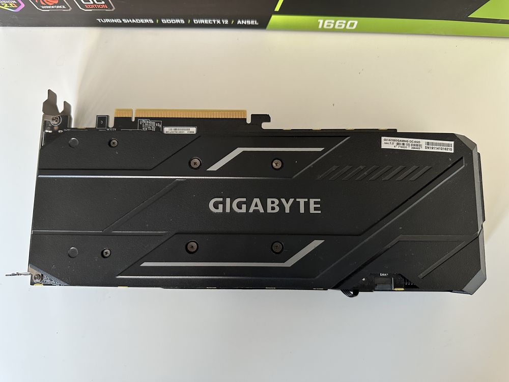 Karta graficzna Gigabyte GTX1660 6gb