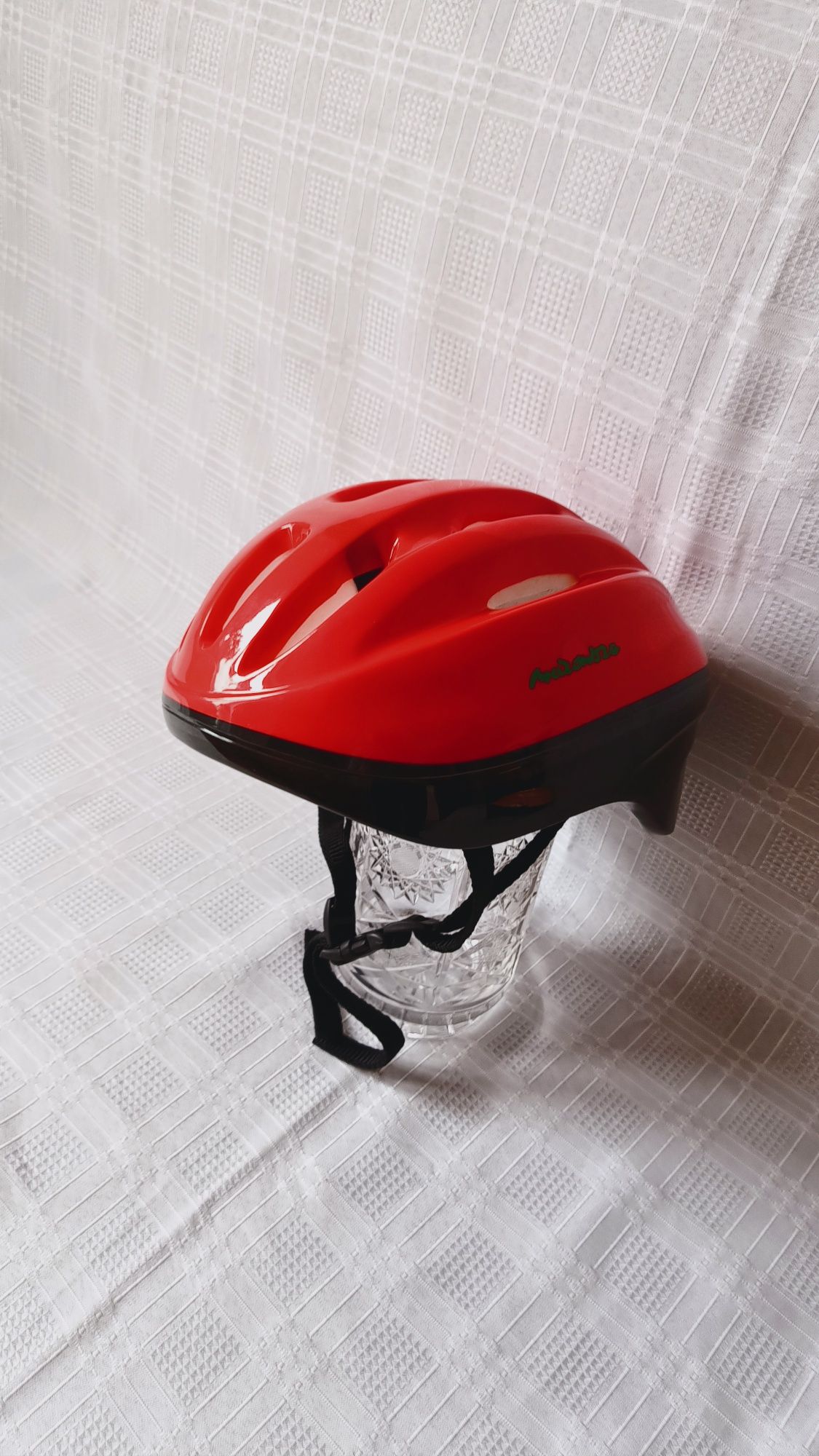 Kask rowerowy, nowy, rozmiar L, czerwony