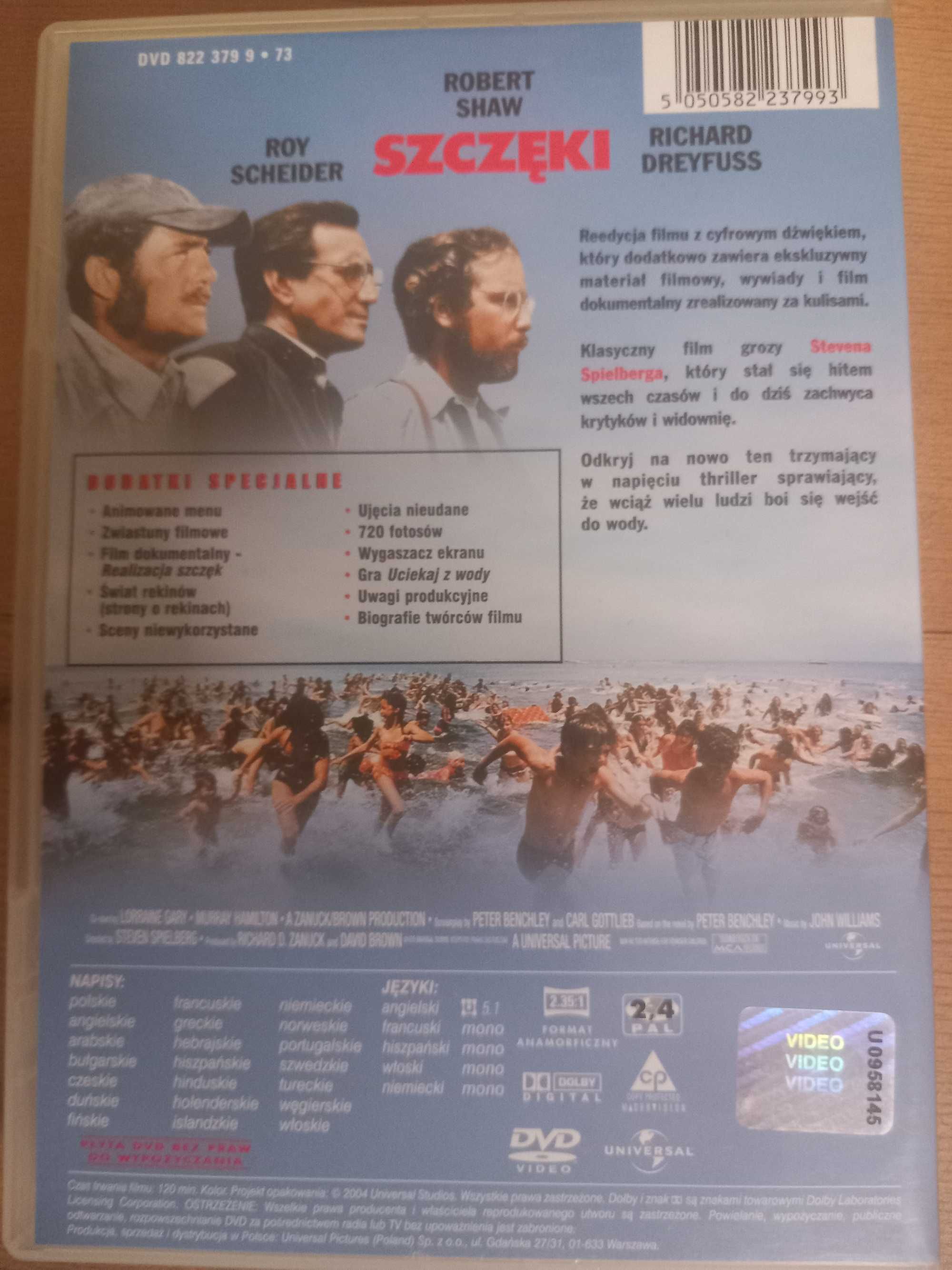 Szczęki film DVD