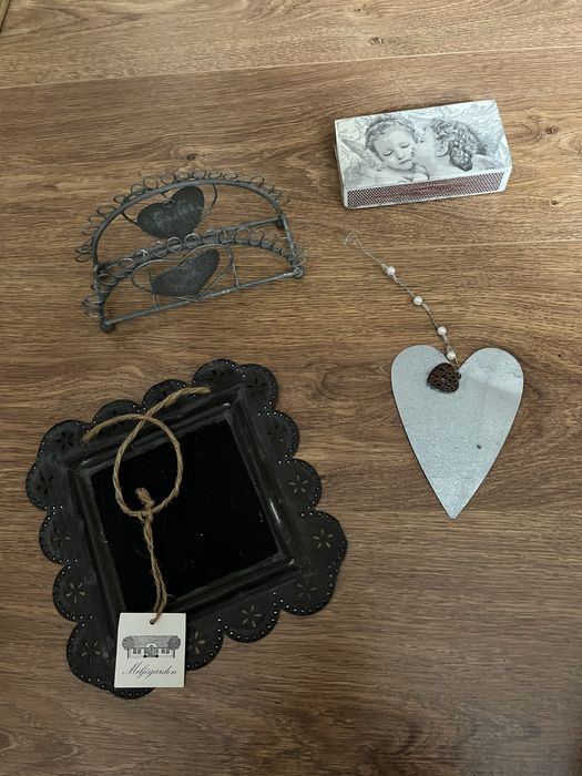 Wiklinowy wieniec serduszko