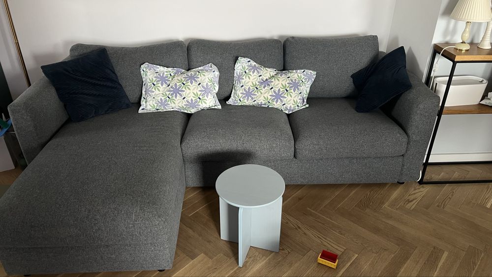 1) Sofa IKEA  Vimle 3 osobowa z 1)podnozkiem gratis