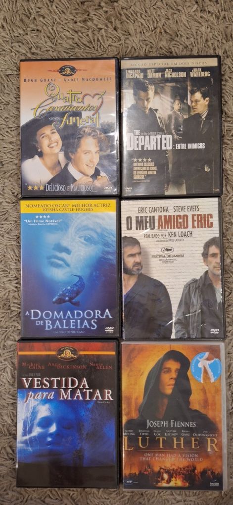 DVDs. Vários. Como novos
