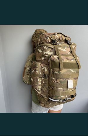 Армейский рюкзак 85 л КАРКАСНЫЙ. Тактический рюкзак ЗСУ. Военный.