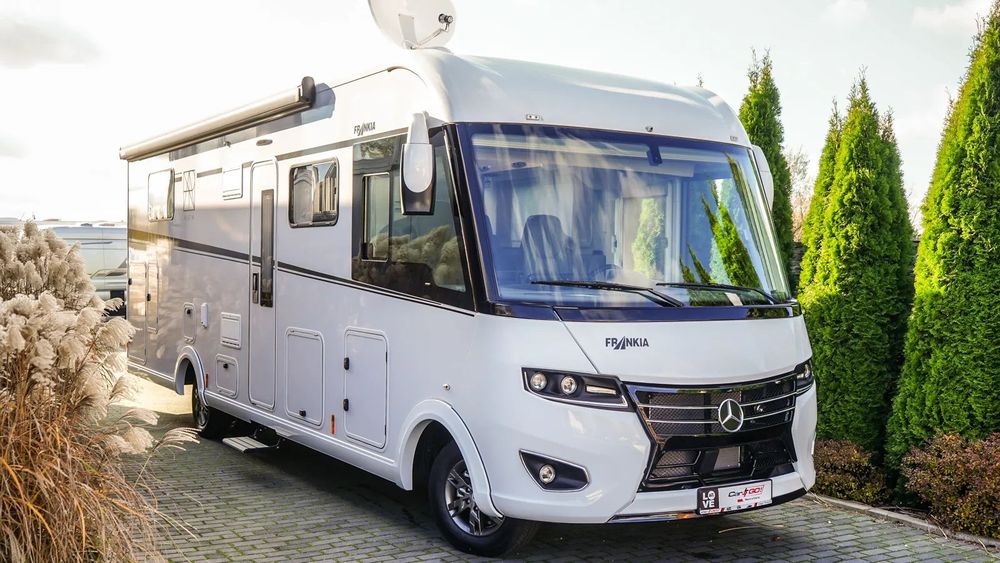 Frankia Platin I8400 QD  MB 190KM | | Kamery 360stop| Hak | Pneumatyczne | Podpory HPC | FV23%