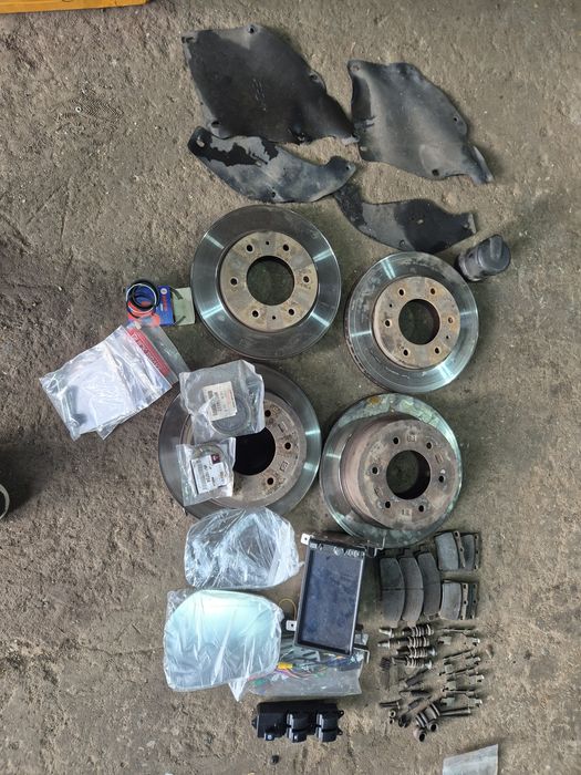 Pajero sport 2 диск тормозной колодки