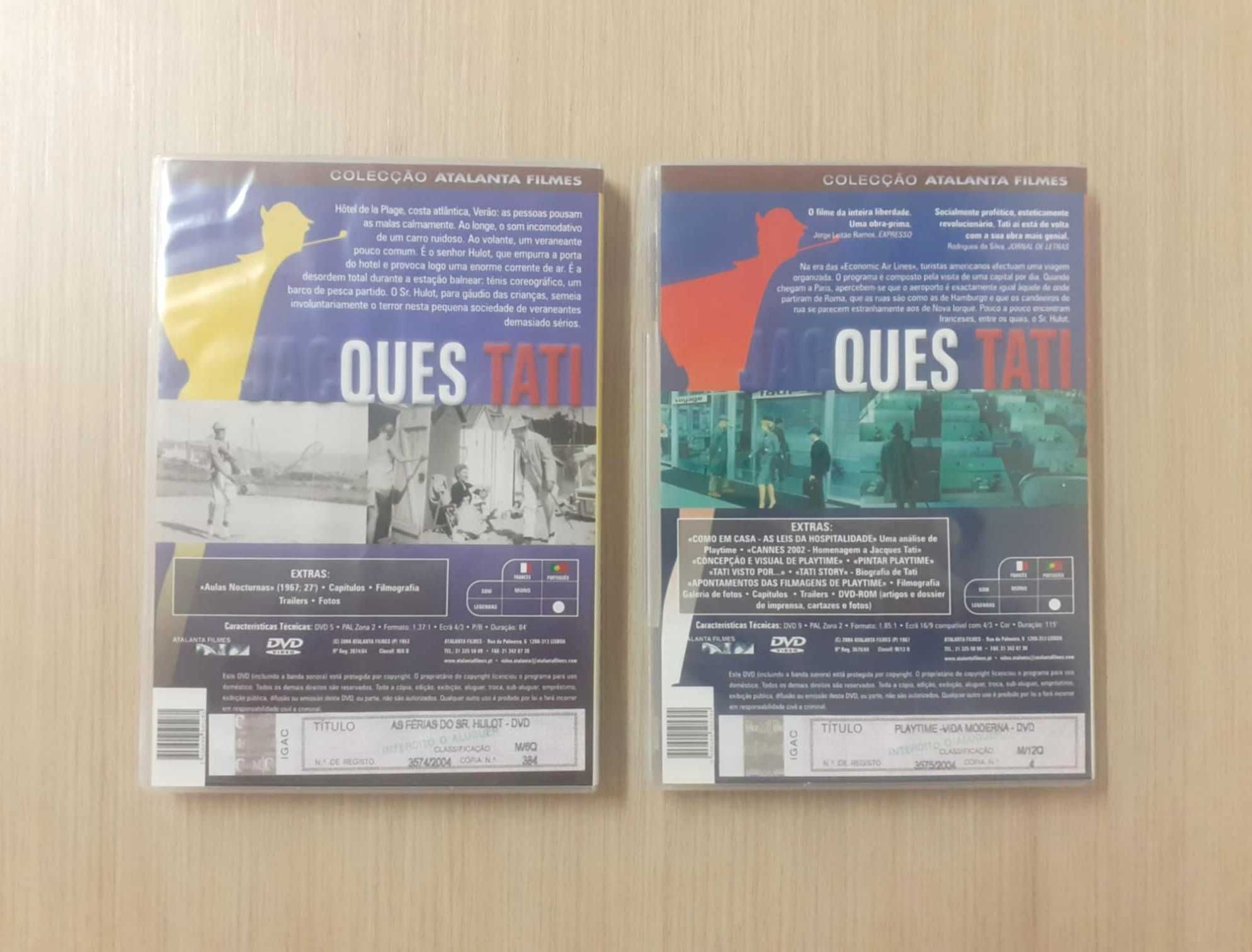 Jaques Tati (Colecção Atalanta Filmes) 4x DVD
