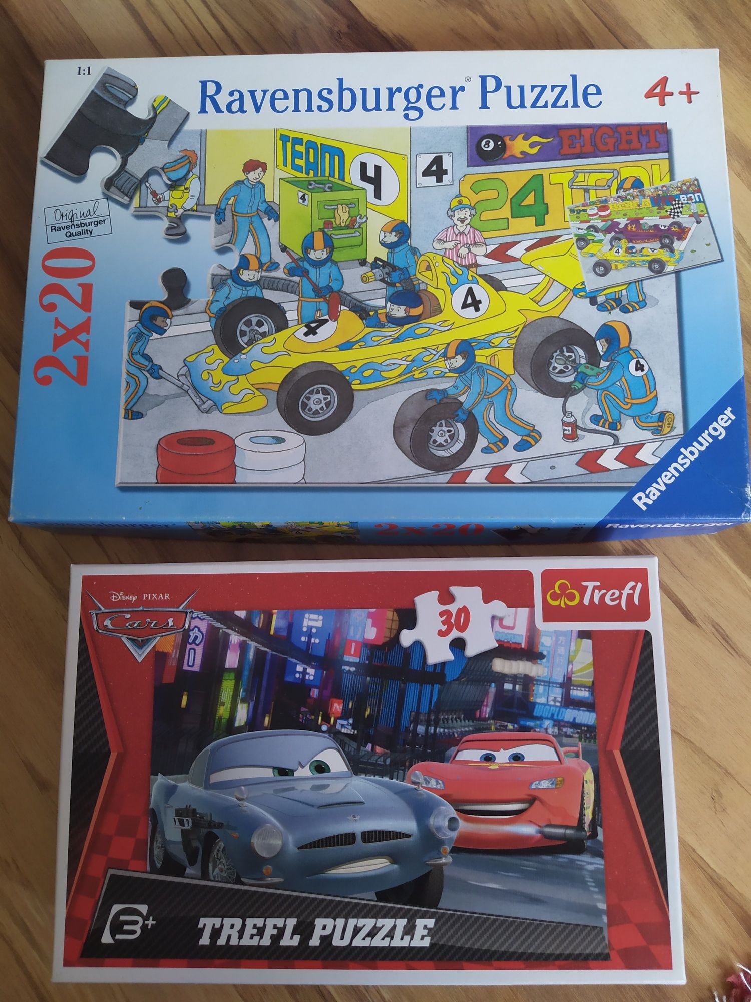 Puzzle trefl ravensburger Złomek auta wyścigówka