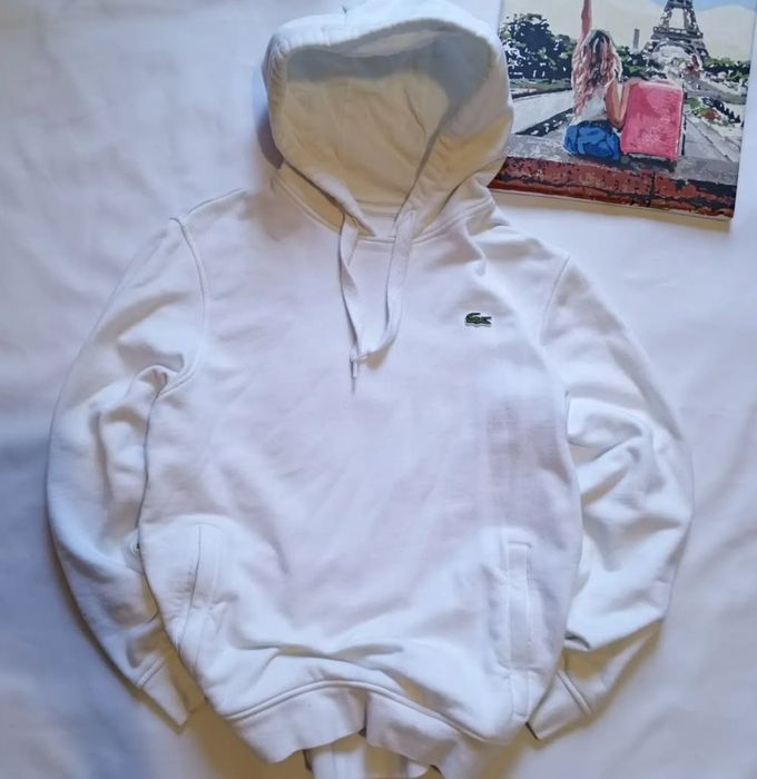 Тепле Худі Lacoste оригінал без нюансів