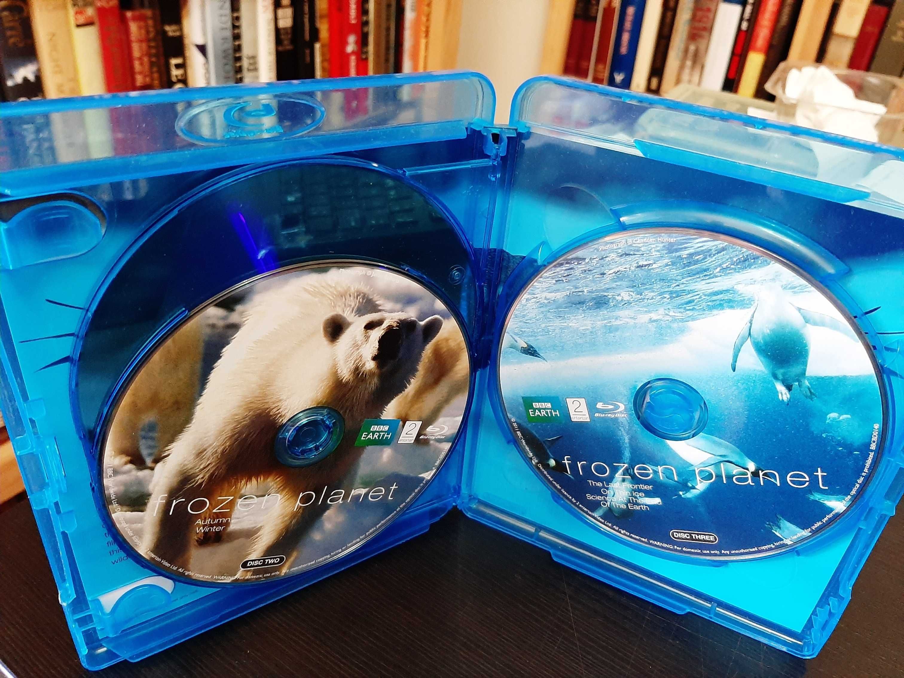 Frozen Planet: narrado por David Attenborough - BBC - 3 Discos Blu Ray