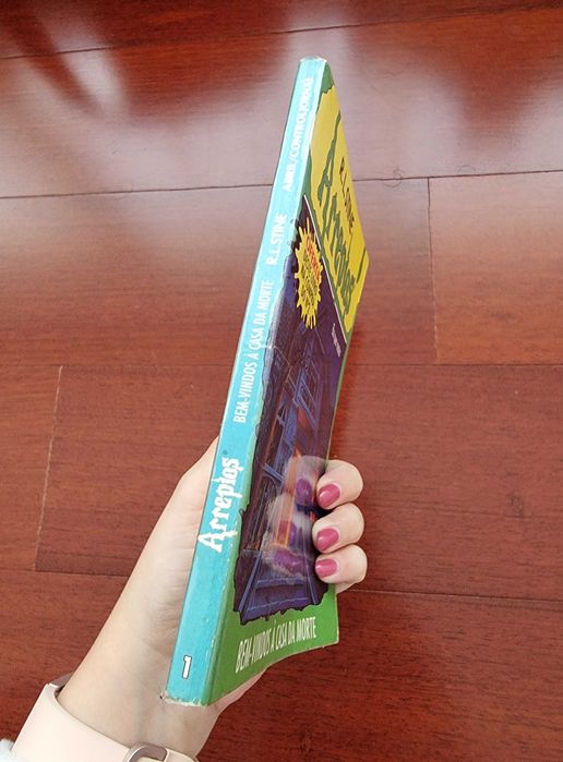 Livro "Arrepios - Bem-vindos à Casa da Morte" Vol. 1 de R. L. Stine