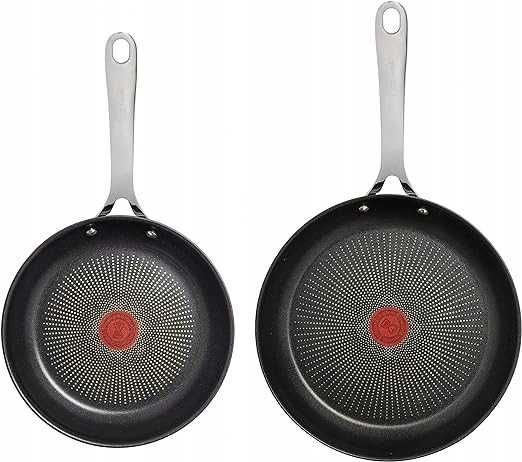 Tefal Jamie Oliver Cook'S Direct On Zestaw Patelni 24-28cm RYSY NA 24C