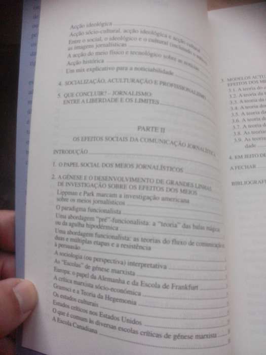 3 livros de media e jornalismo, como novos