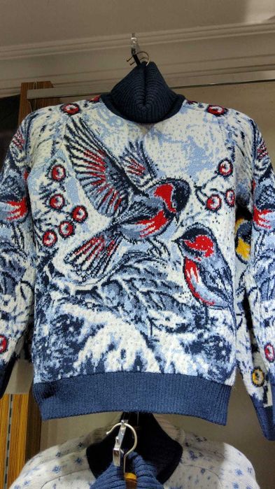 Nowy Sweter golf damski wełna jagnięca+ kaszmir S, M ,L zima prezent